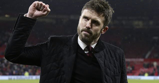 曼联即将任命Carrick为看守主教练至赛季结束。曼联