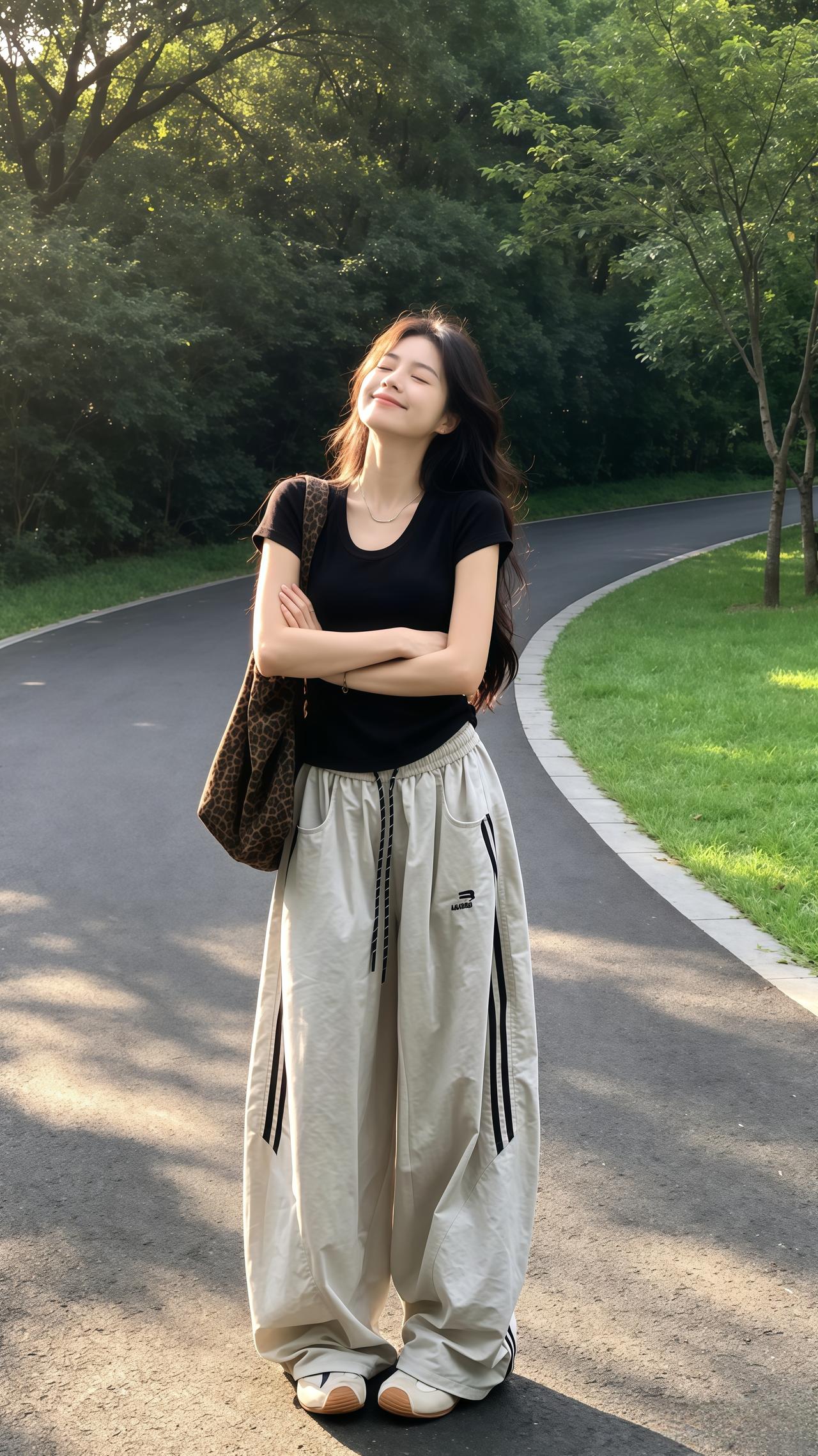 喜欢这种随性松弛感 休闲穿搭穿搭夏季穿搭韩系穿搭