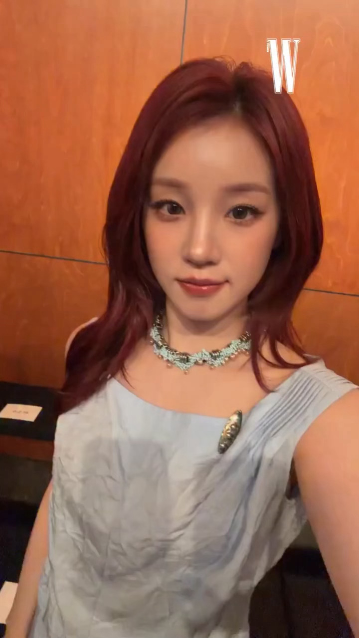 宋雨琦纽约时装周看秀 她好明媚好漂亮 宋雨琦程潇看秀生图