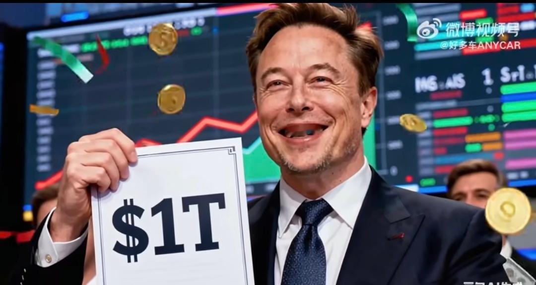 马斯克万亿美元薪酬方案下周表决 这是一个为期十年点对赌协议，比如特斯拉市值达到8
