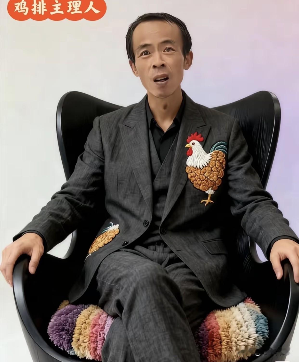 当今社会，网红经济堪称造富神话！当鸡排哥被问及收入，他幽默回应：“还没到一个亿，