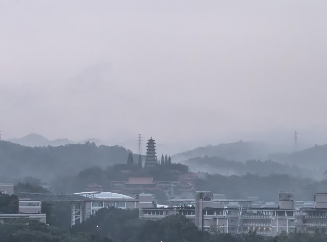 昨天说暴雨大暴雨马上杀到广东，凌晨就到了。惊醒过来，手忙脚乱地关窗。以前天有不测