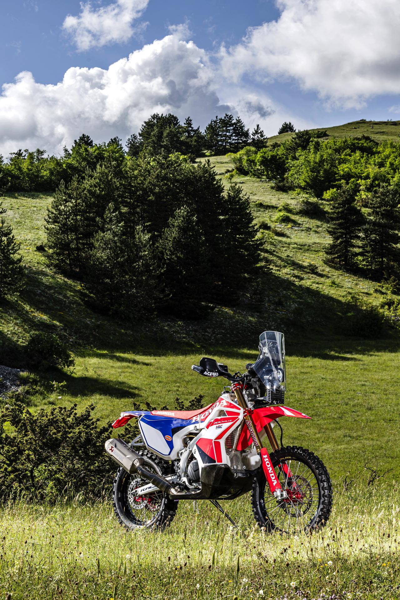 特写：Honda 2027 拉力赛车 CRF 450RX Rally

由 Ho