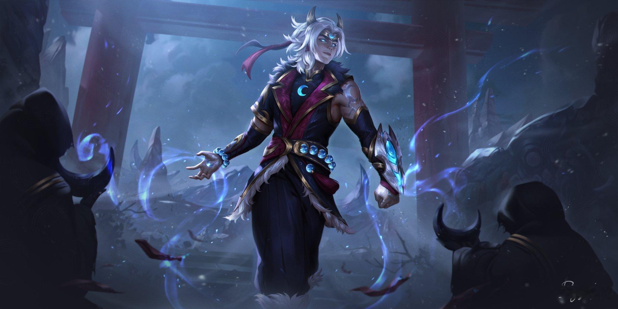 净雪之月 伊泽瑞尔（cr:reyjinnn）英雄联盟 ​​​