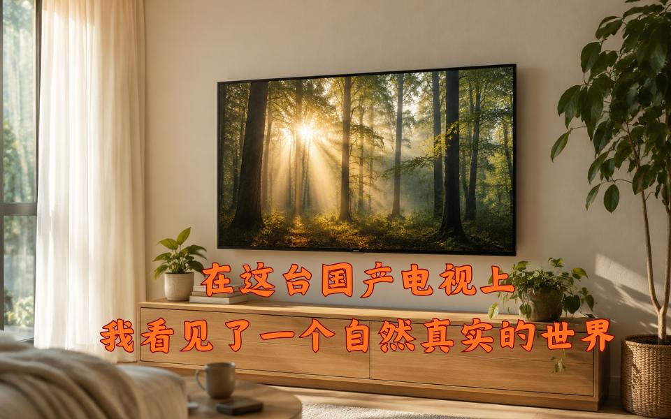 放弃网红滤镜后，我在这台SQD电视上，看见了一个自然真实的世界

老实说，大家不