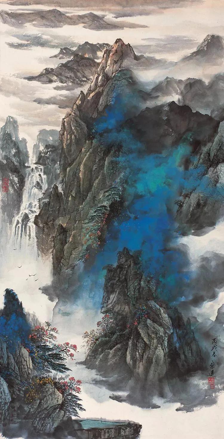 中国殿堂级山水，壮美极了！Ⅰ郜宗远·绘
 