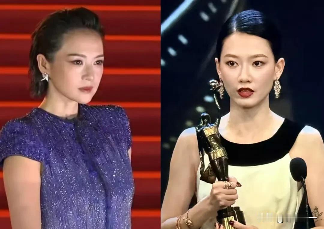 好唏嘘，47岁章子怡穿Armani Privé 2025 秋冬高定，搭配Tiff