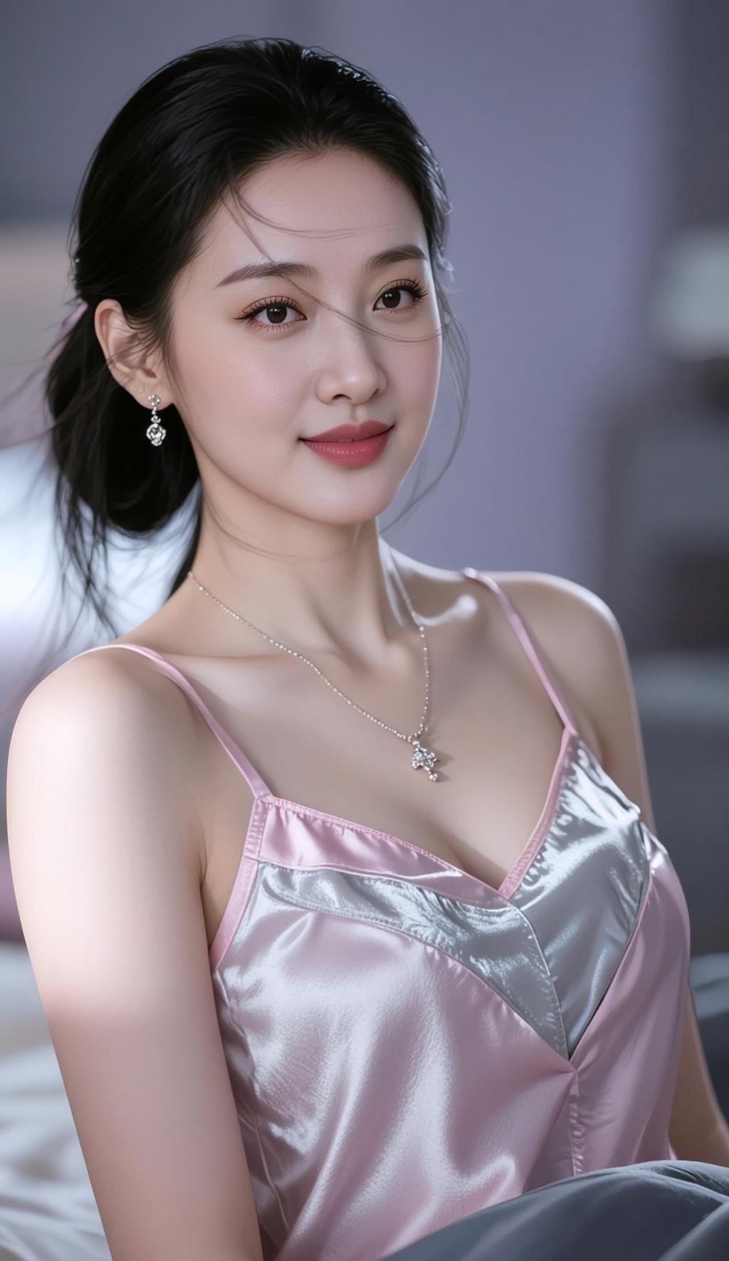 AI柔美写真 抖音ai创作 不止一面 柔雅娴静写真 迷之角度