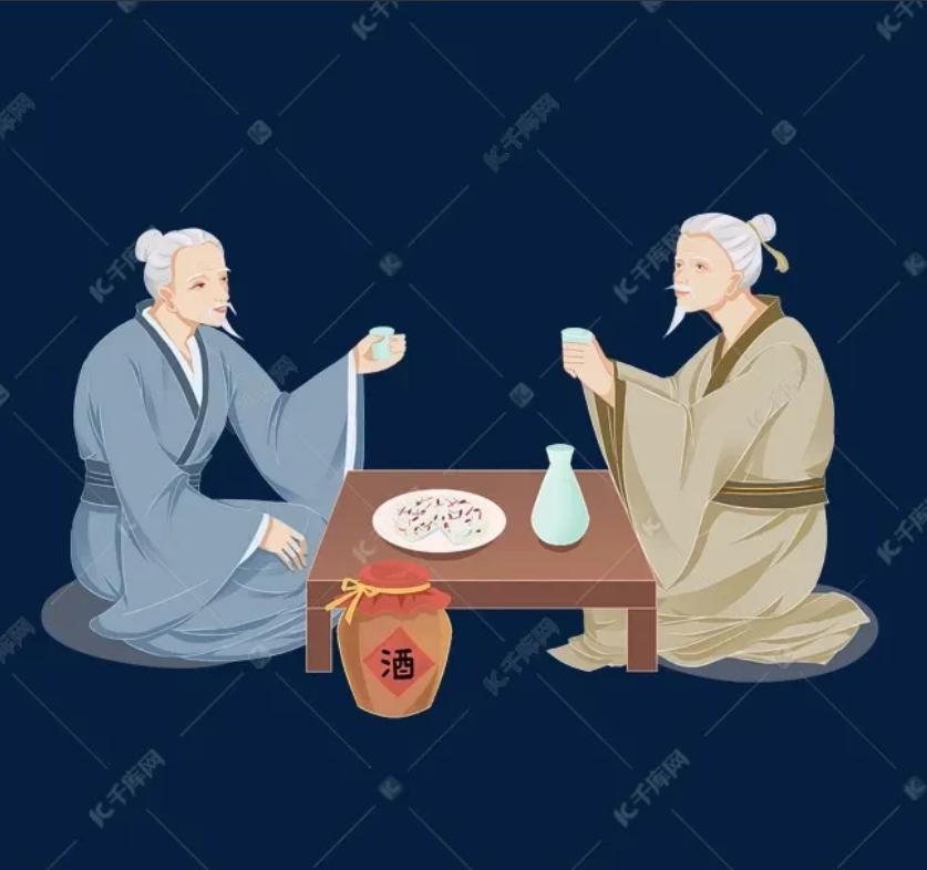 对下联原创
 下联：酬酒意款曲。

（图片来自网络）