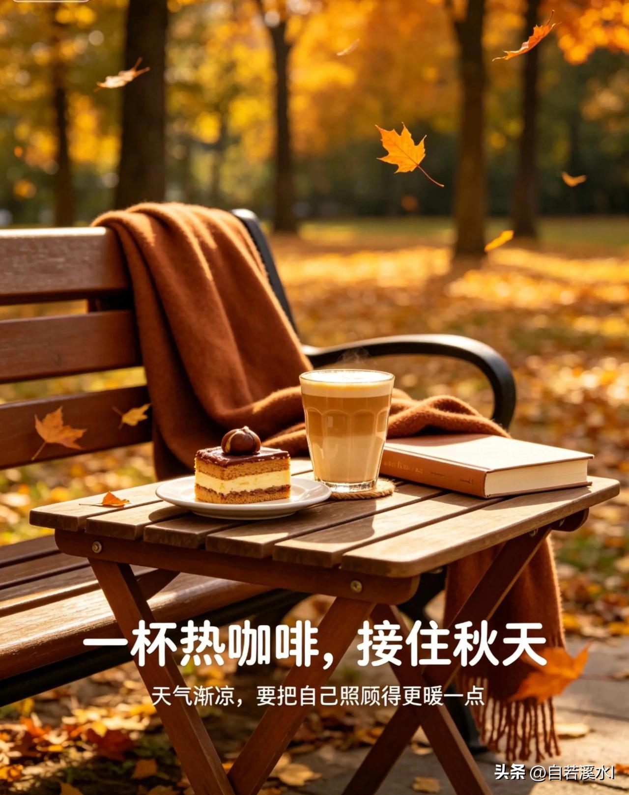 秋阳温柔，暖意相伴，愿岁月从容，早安吉祥