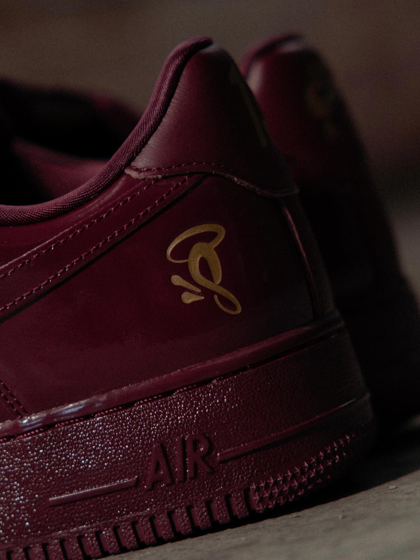 SYNA WORLD × Nike Air Force 1 Low「Burgun