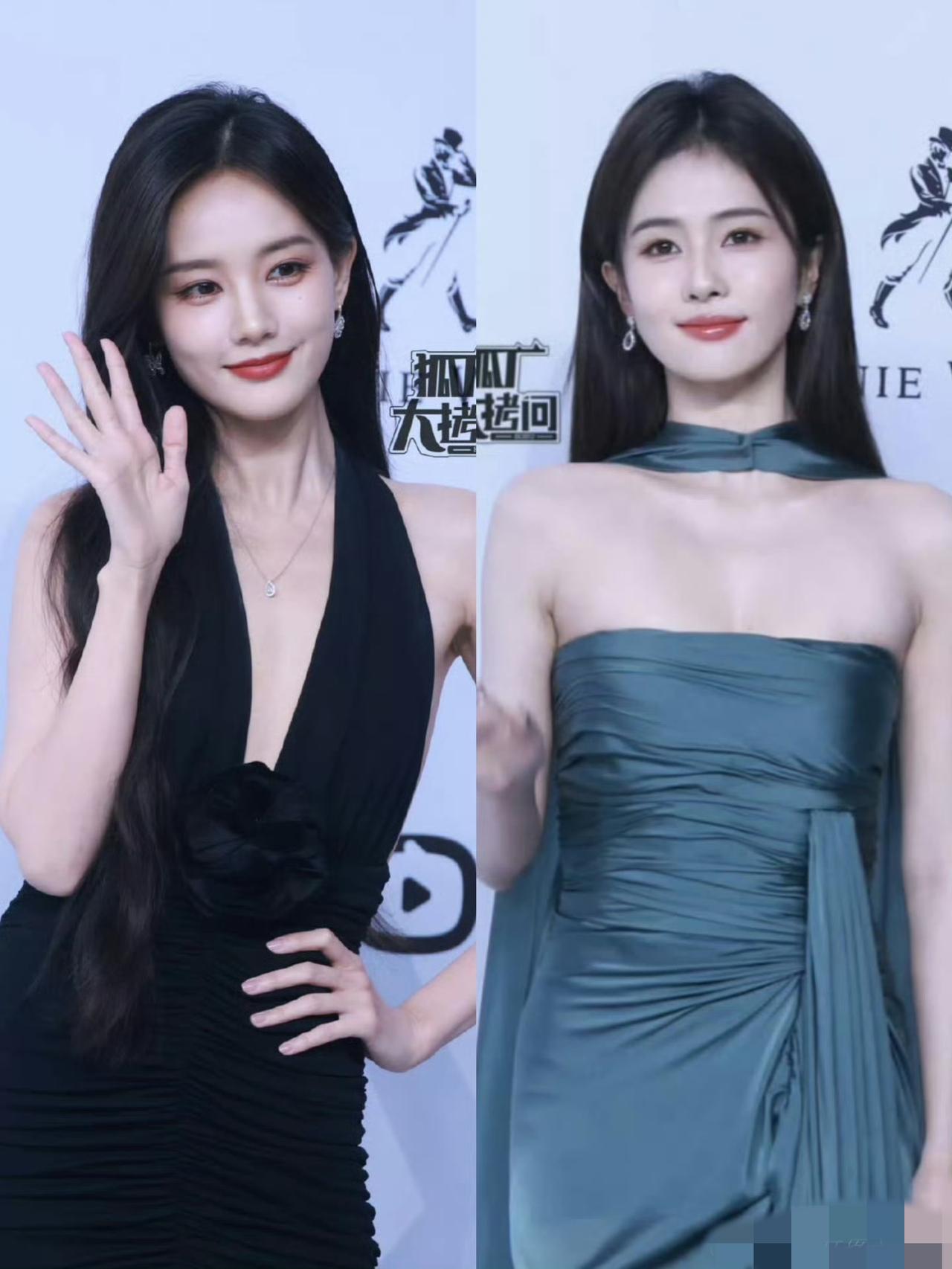 李一桐和白鹿太像了，第一眼很难分清楚吧！