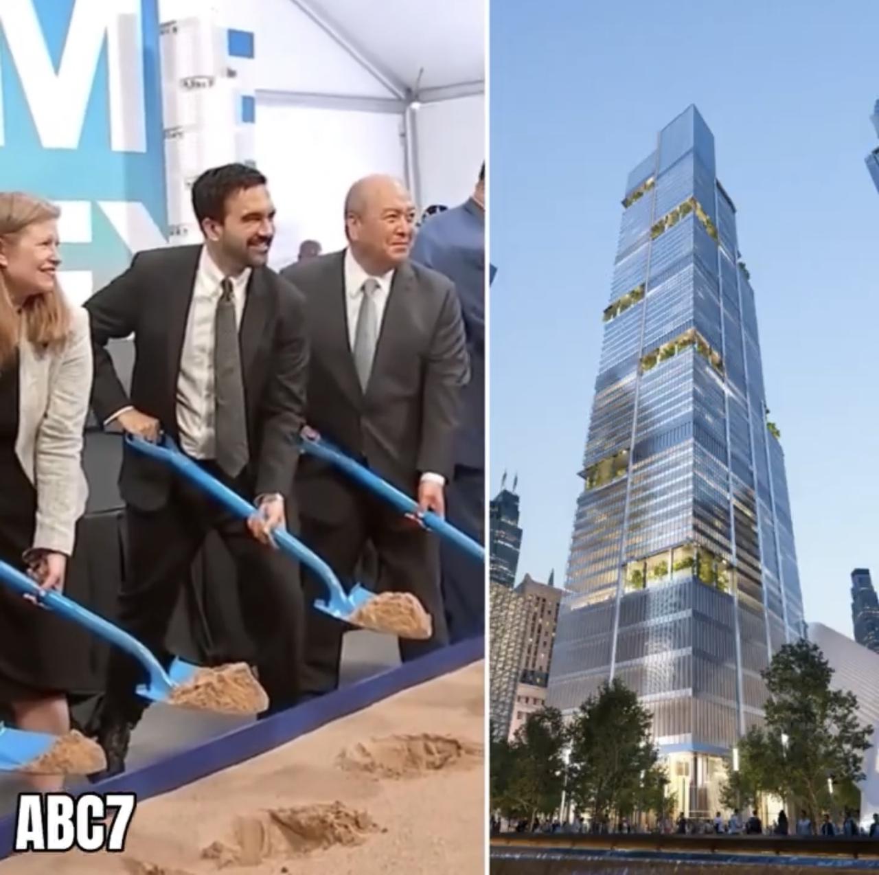 纽约市2世贸中心2 World Trade Center正式破土动工，911事件