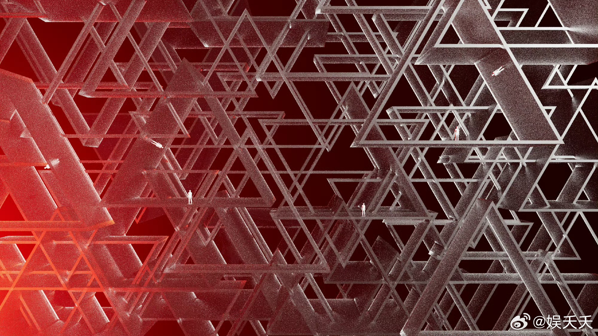 华晨宇新舞美几何美学世界 火星乐园2.0舞美太惊艳了！未来感几何结构与抚仙湖风光