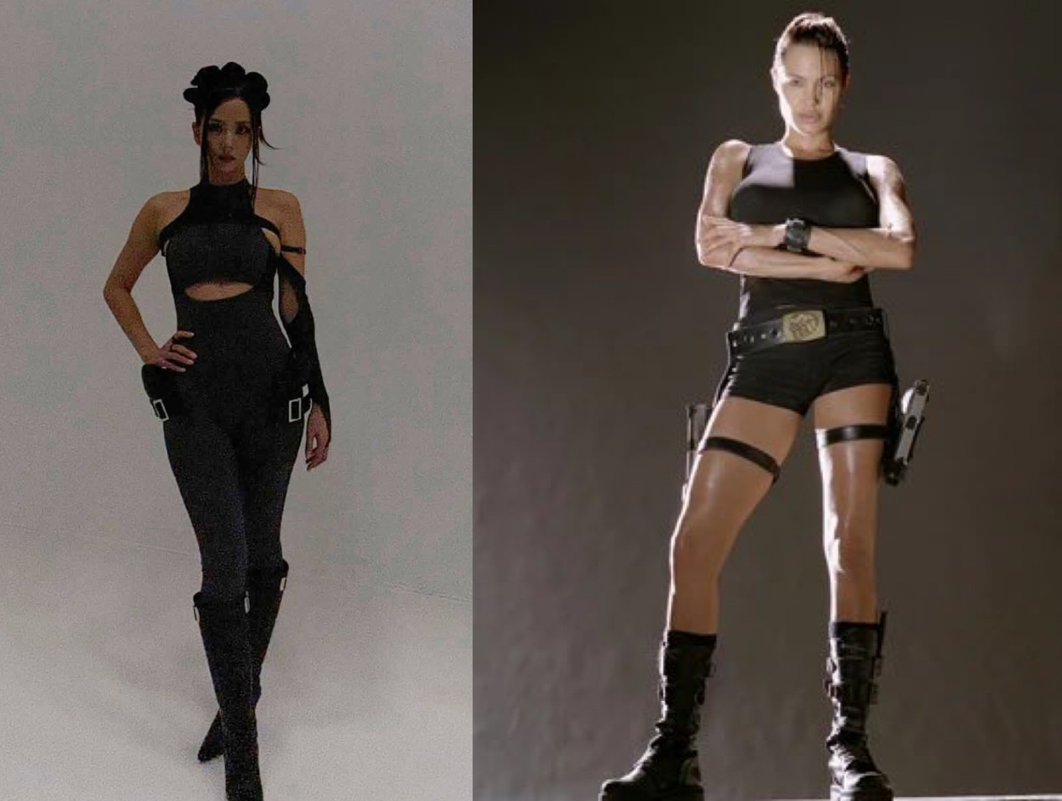 金智秀和劳拉的异曲同工之妙