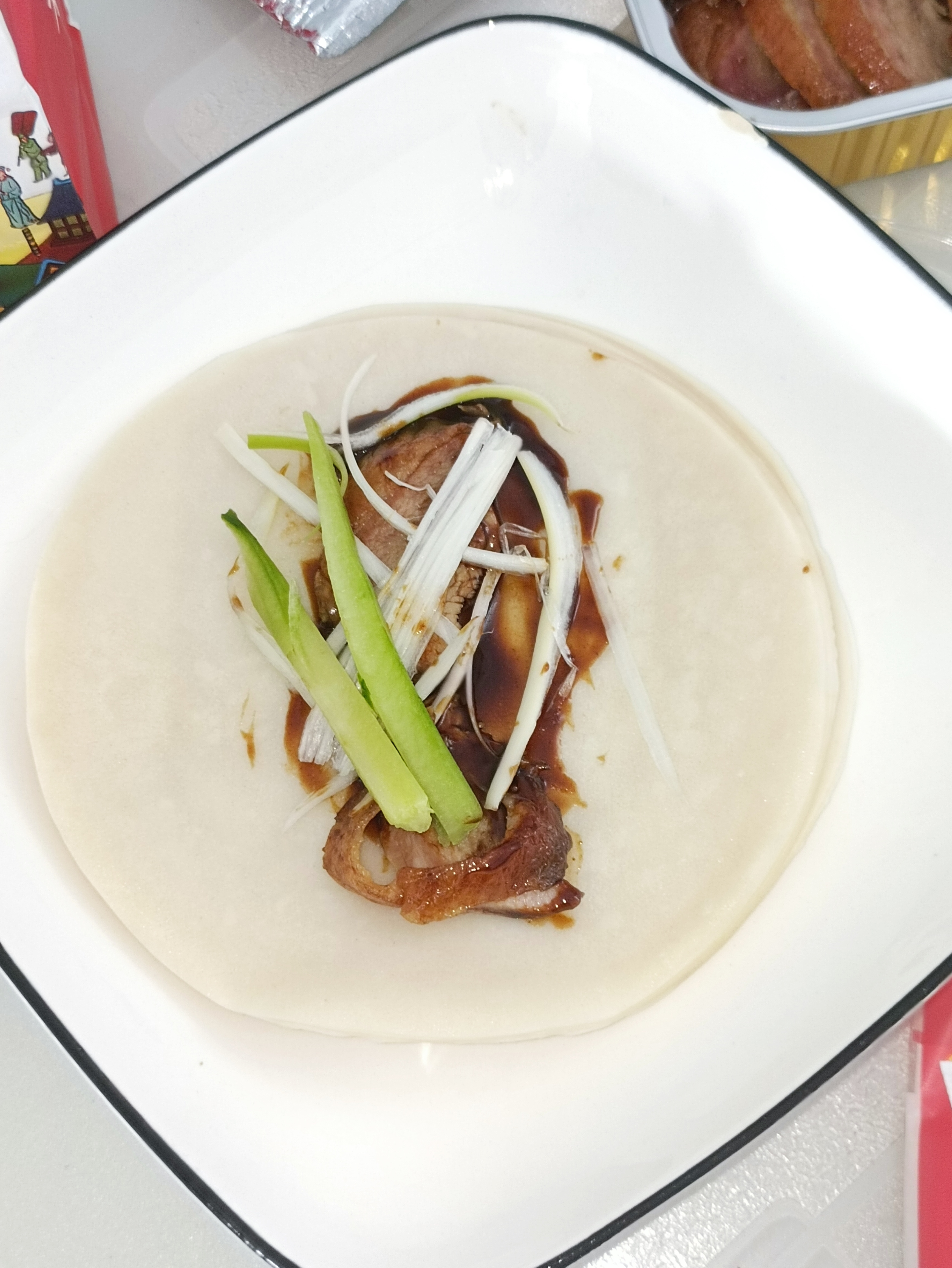 老己我想吃北京烤鸭 安排按你老己 