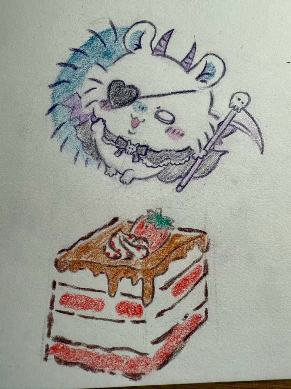 猫猫力生日快乐！奖励一个巧克力蛋糕23408 