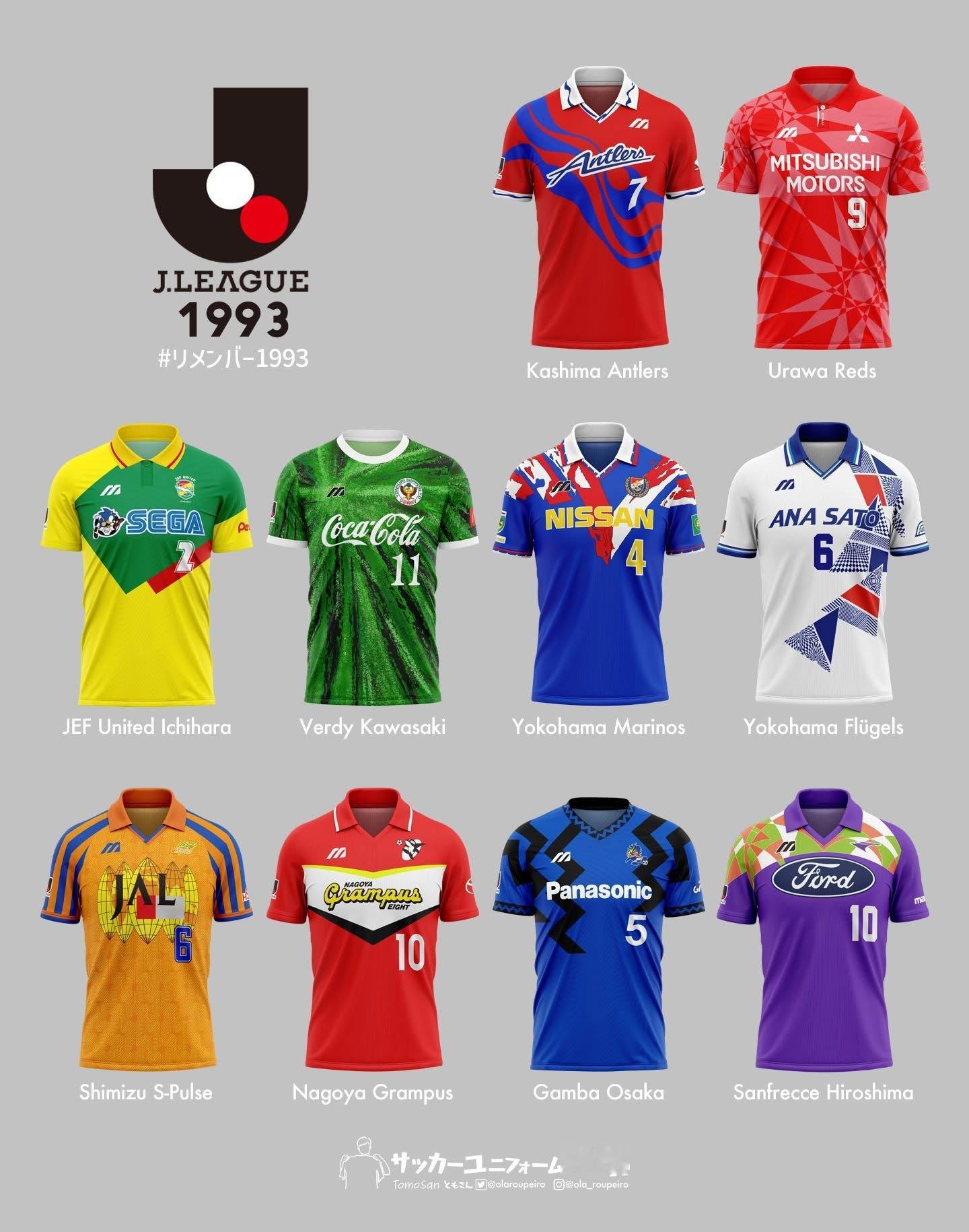 J联赛的创始球队