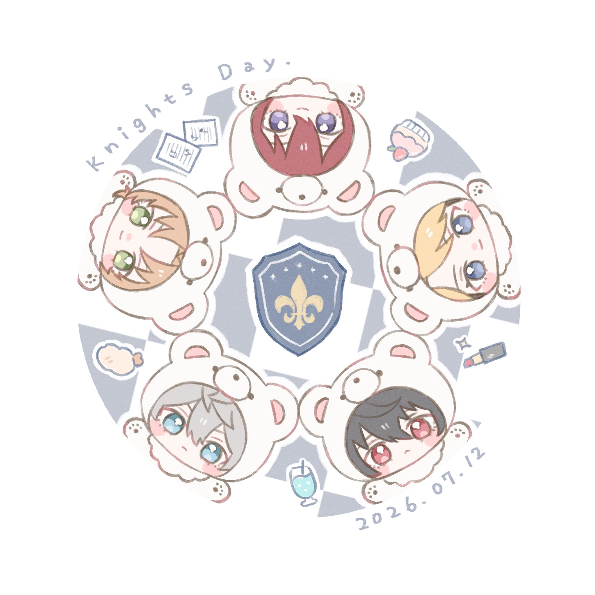 偶像梦幻祭  偶像梦幻祭2 Knights Day！朱樱司 月永雷欧 濑名泉 朔