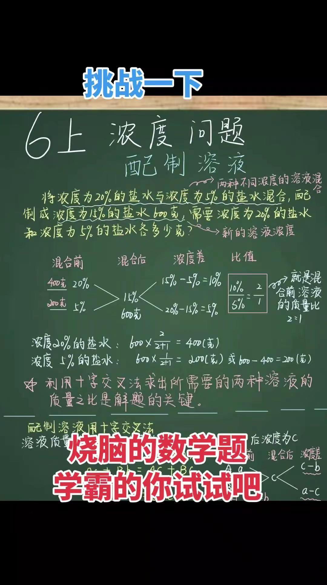 涨知识 学习小升初必考培优题