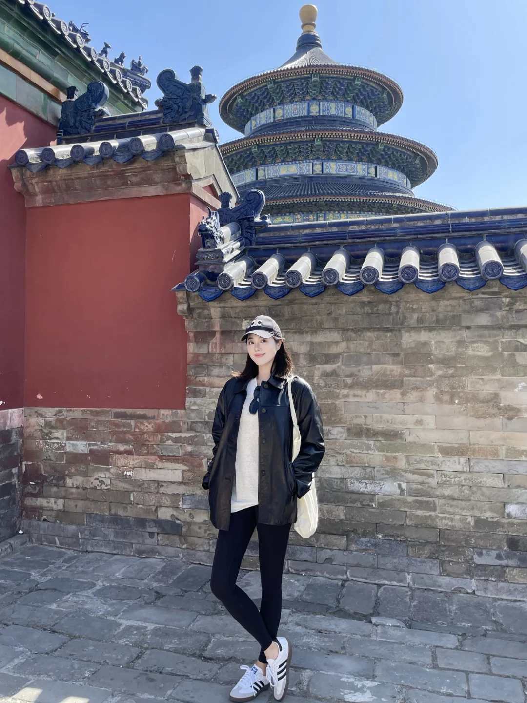 天坛公园感受北京的春天🍃