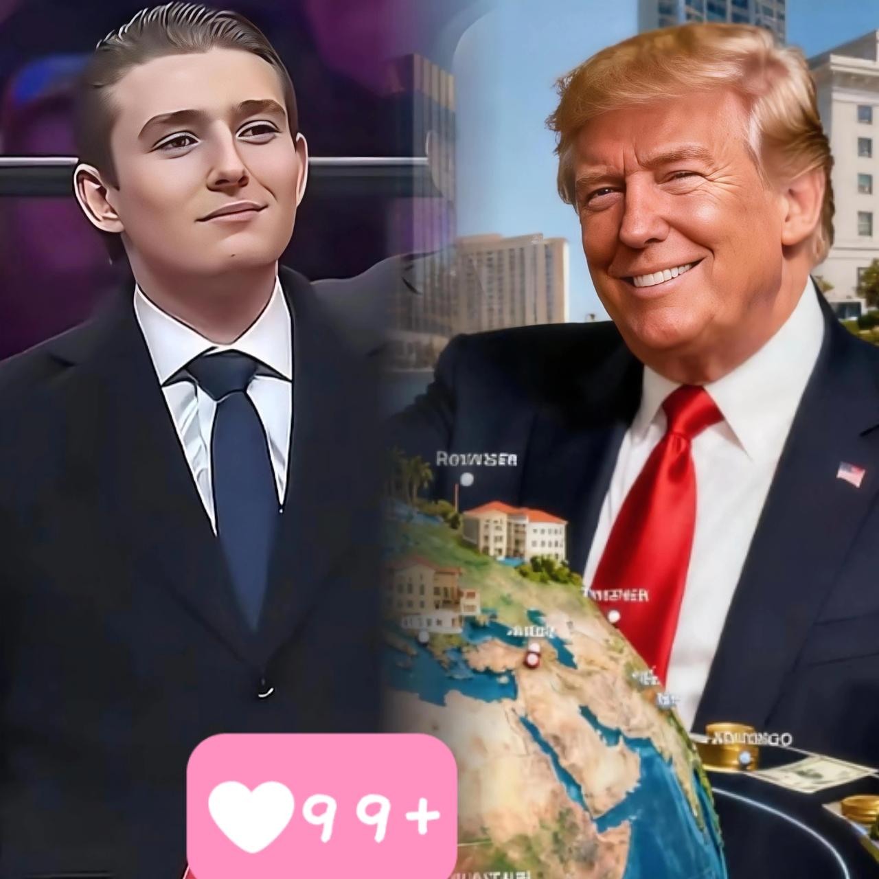 特朗普家这算盘打得，隔着大洋都能听见响。

近几日美媒曝出个猛料，特朗普那俩儿子