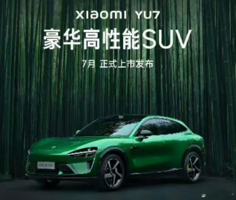 小米YU7这法拉米，真好看.... ​​​