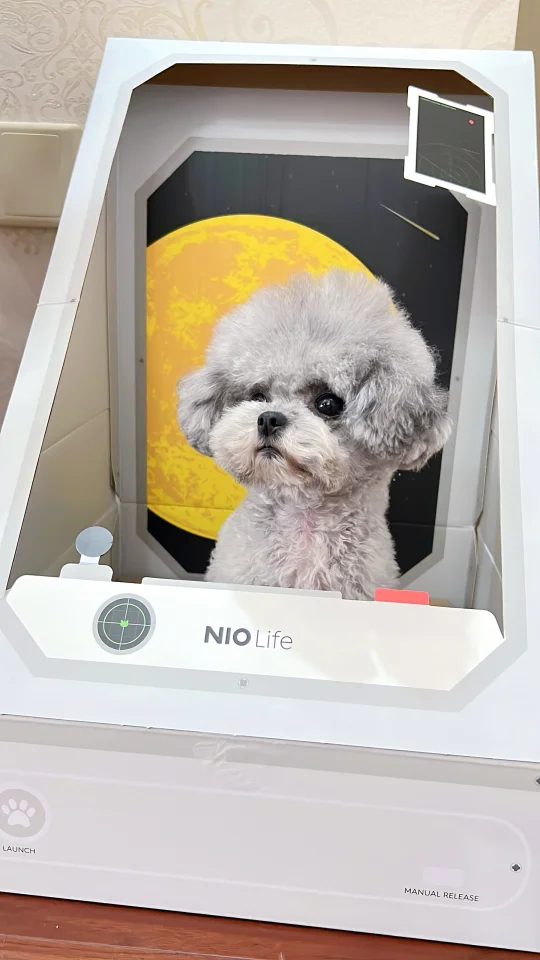 蔚来的宠物太空舱，冻干很爱啊