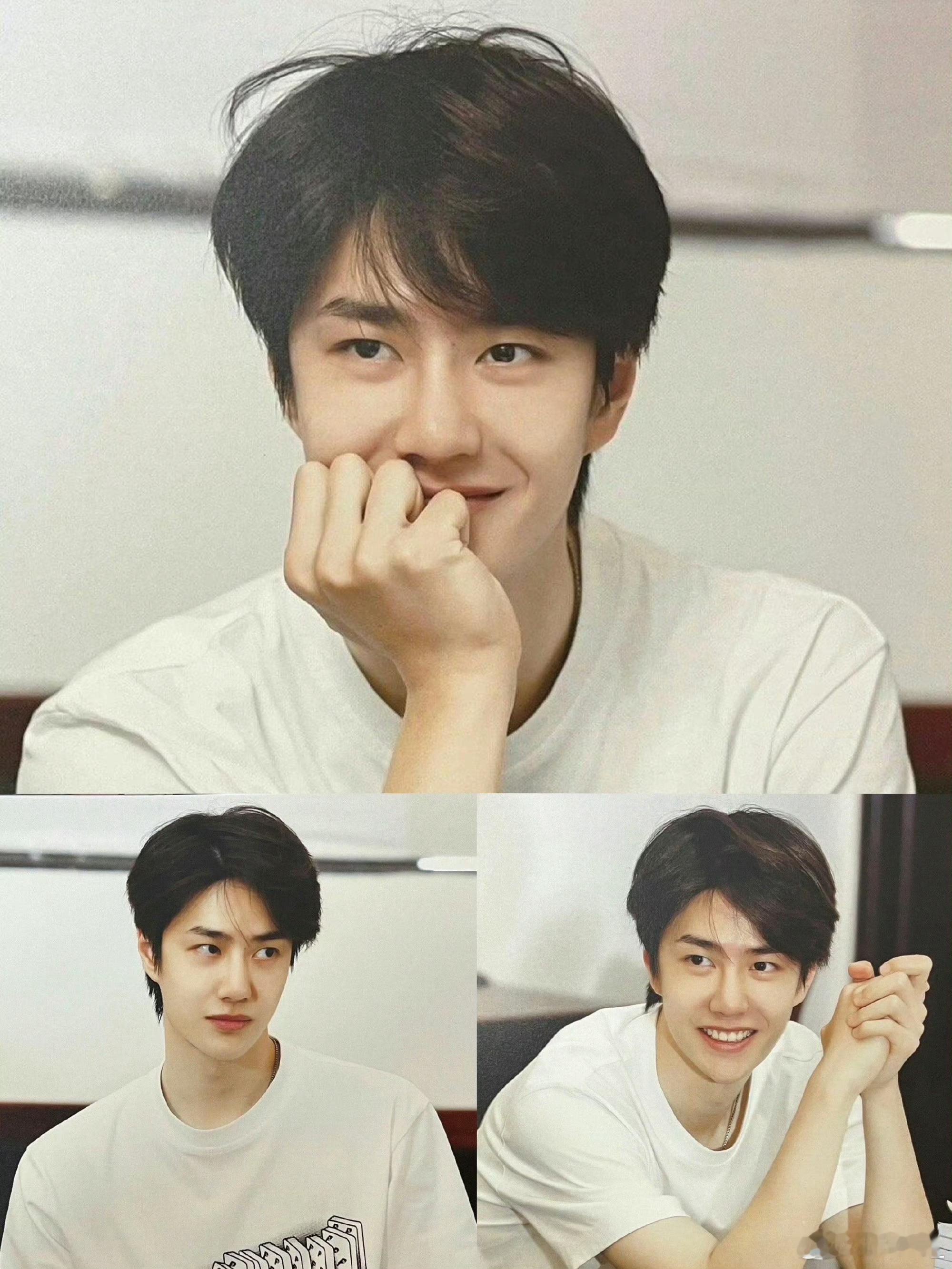 王一博最酷的boy许最暖的愿舞台上酷到炸的王一博，许愿时却温柔得不行。那些关于平