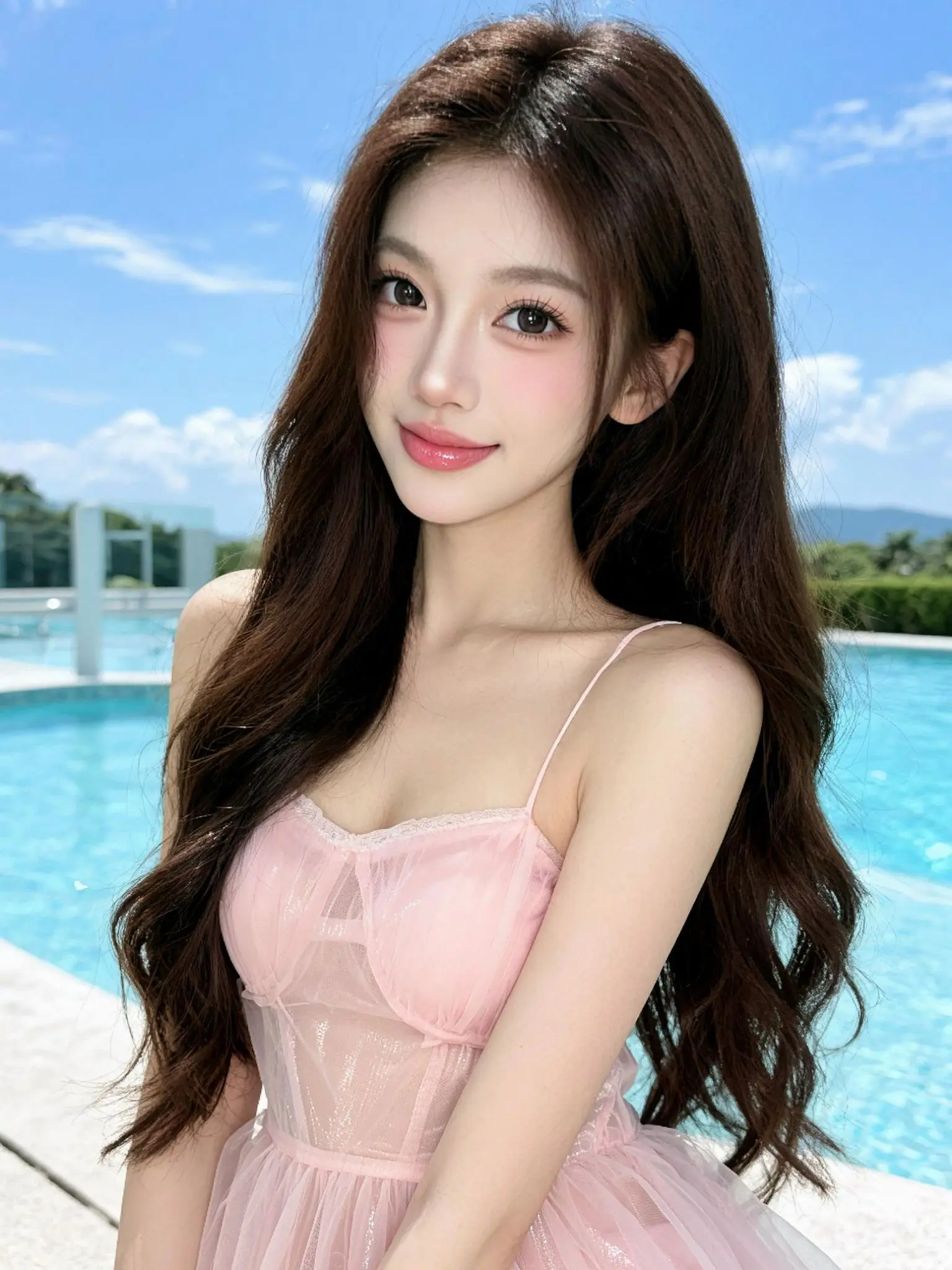 AI泳池柔美写真 随变ai随便玩 随变一拍都很夯 玩法合伙人计划