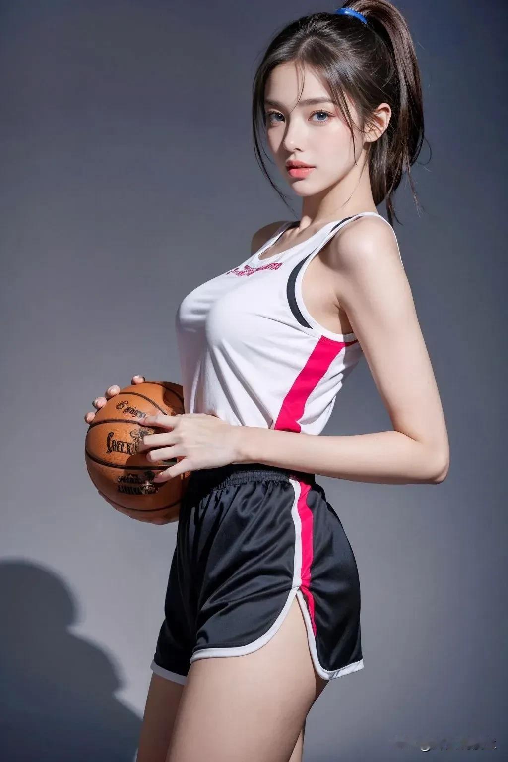 篮球宝贝，飘逸灵动。#拉拉队高光时刻# #最美足球宝贝# #美女体育冠军# #靓