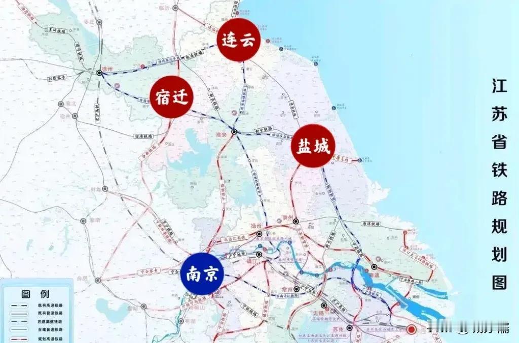 确实，江苏省内的铁路网络建设是一个复杂的过程，涉及到多个城市和不同线路的规划和建