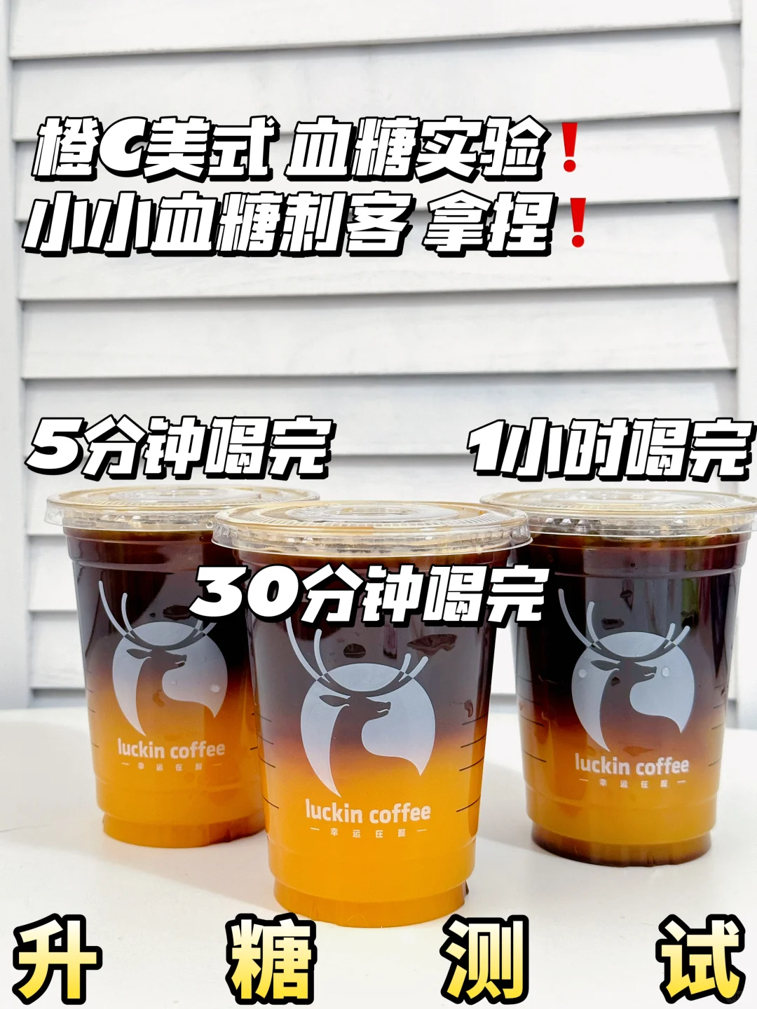 血糖实验🍬不同饮用速度对血糖有何影响