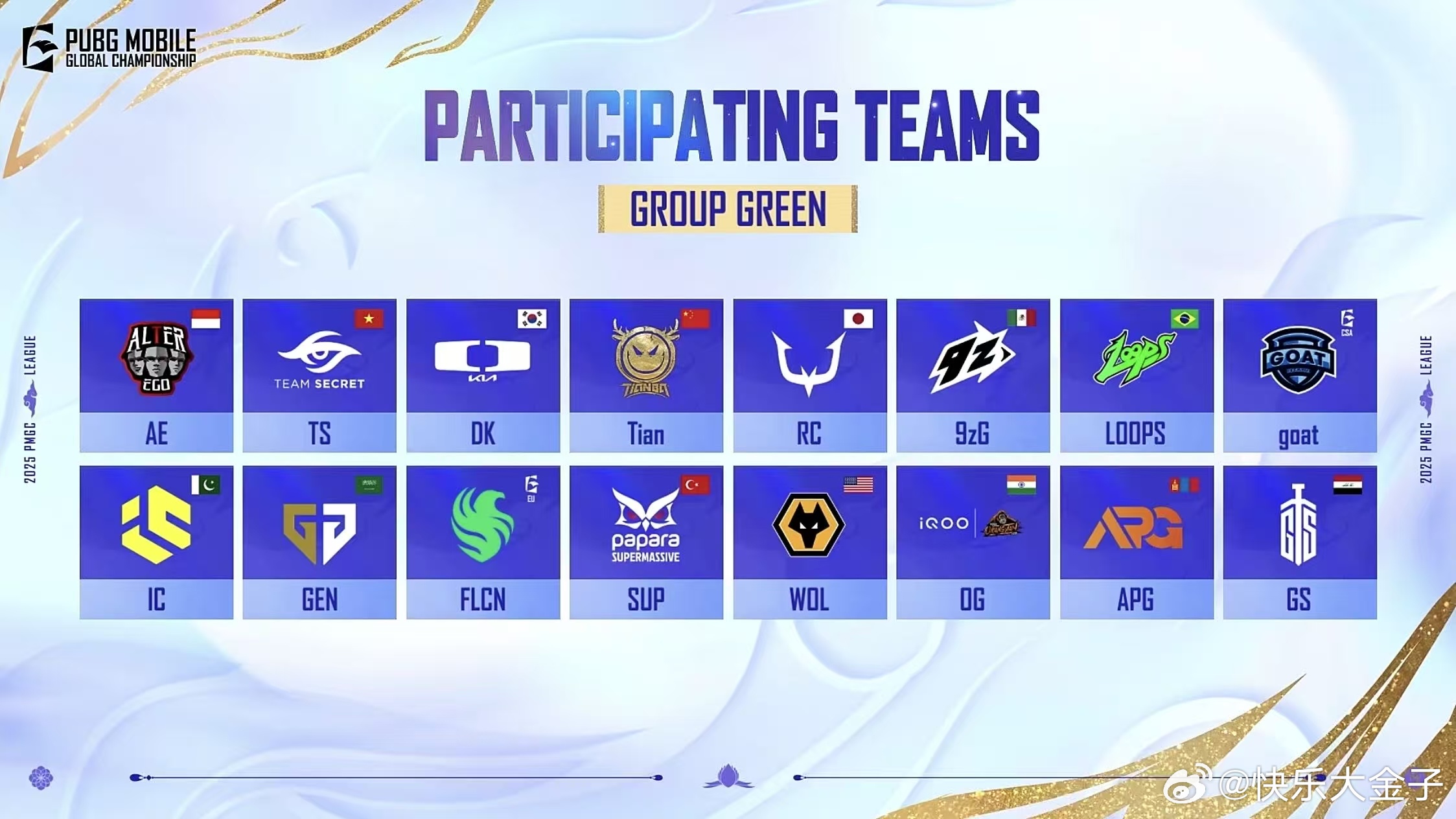 2025全球总决赛小组赛 今天是和平精英全球总决赛小组赛第一比赛日，轮到天霸登场