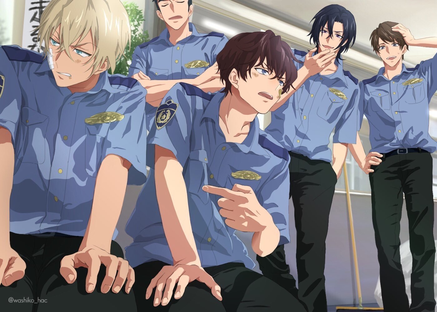 JC学校组这颜值！帅啊啊啊  [哇] TWI.washiko_hac ​​​