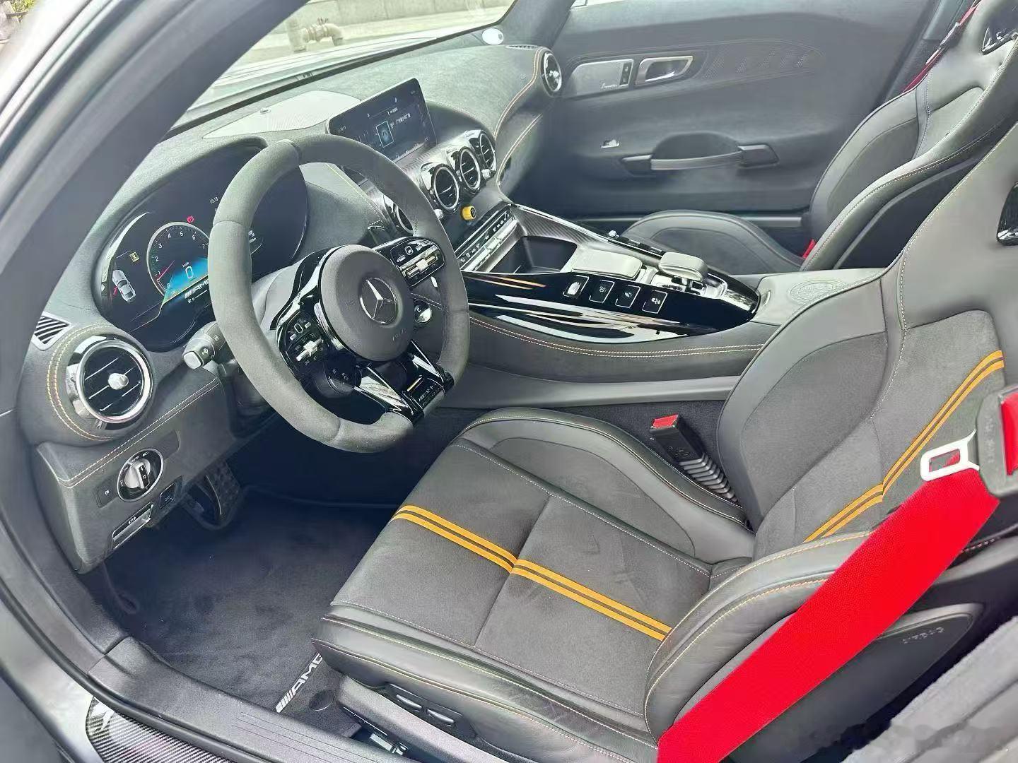 奔驰AMG GT Black Series 特殊配色，22年700公里、同款还有