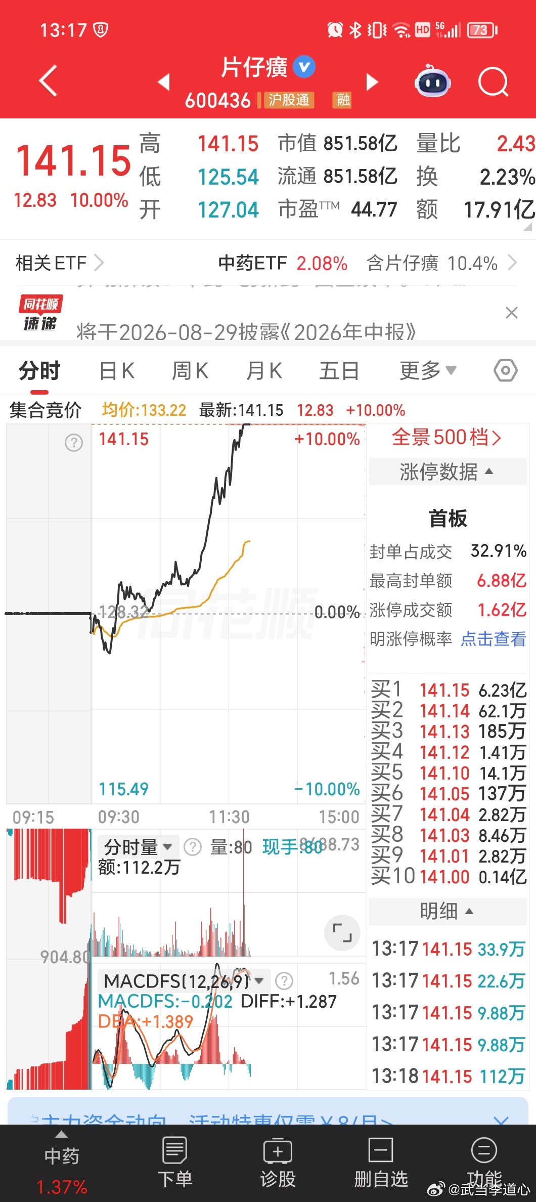 片仔癀来了 