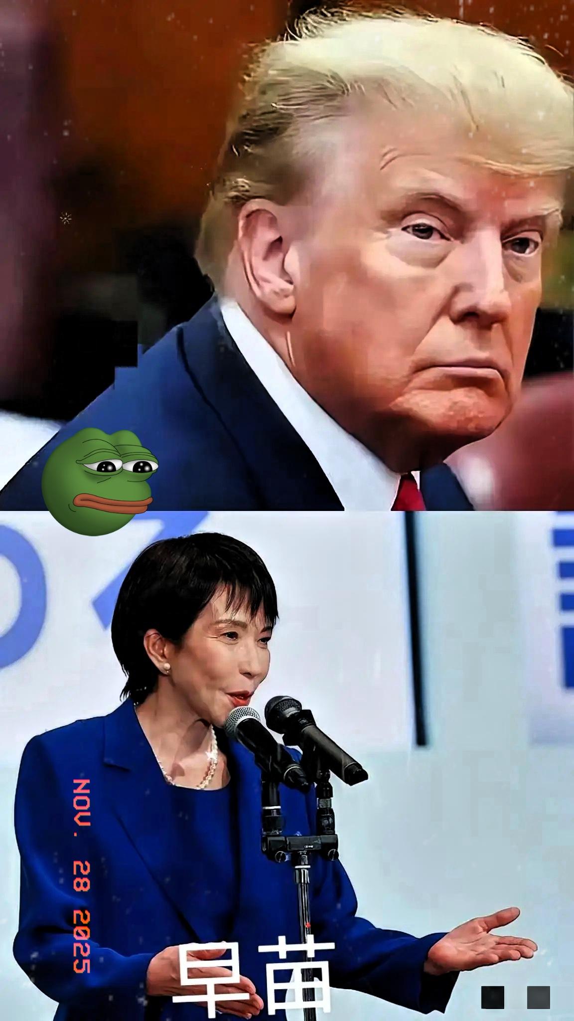 快报！快报
日本突然宣布了
11月27日，
日本回应：“美媒透露‘特朗普敲打高市