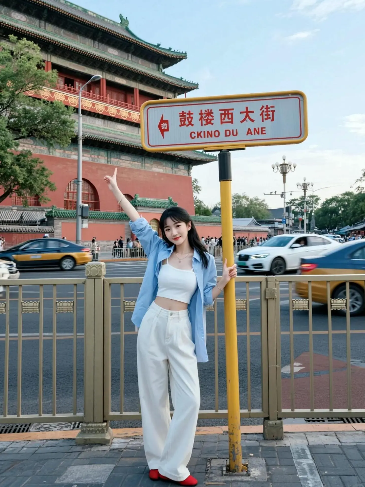 AI京街清新风 随变ai随便玩