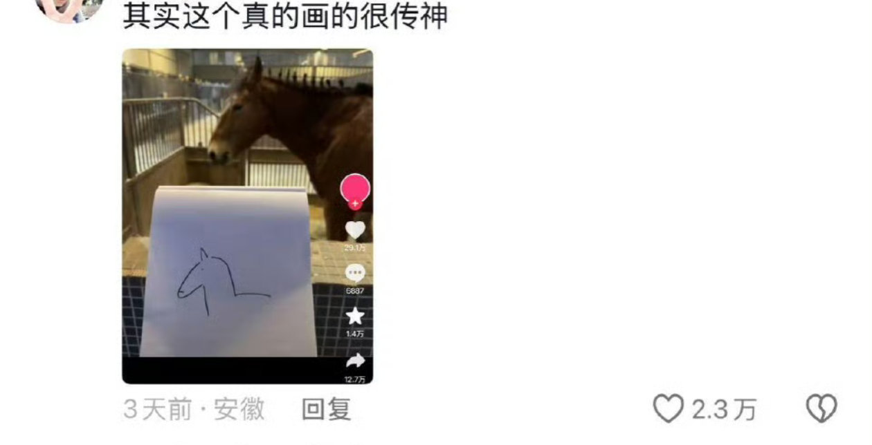 你可以考央丑了小学生都比这画的好