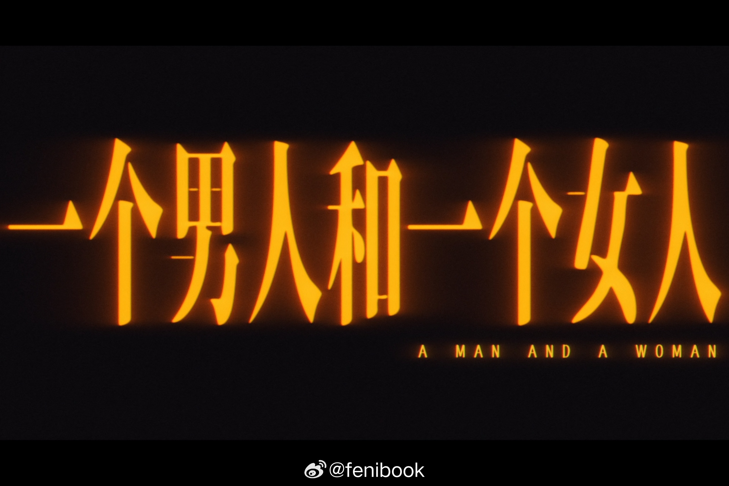 看完了《一个男人和一个女人》，总觉得不太合适，这个价值观，有妇之夫和有夫之妇不应