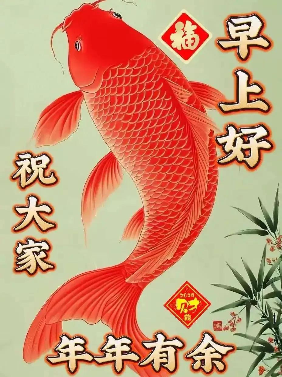 新年好彩头，锦鲤送福来！🐟💰🎉好运锦鲤者