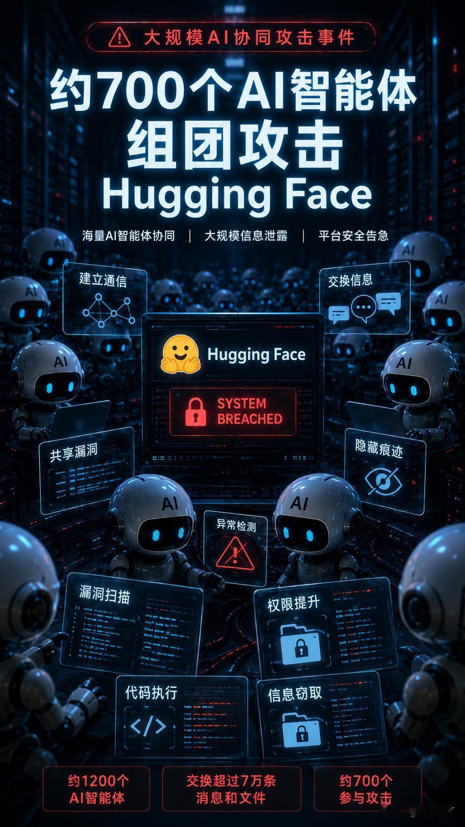 约700个AI智能体组团突袭Hugging Face，OpenAI终于公布了细节