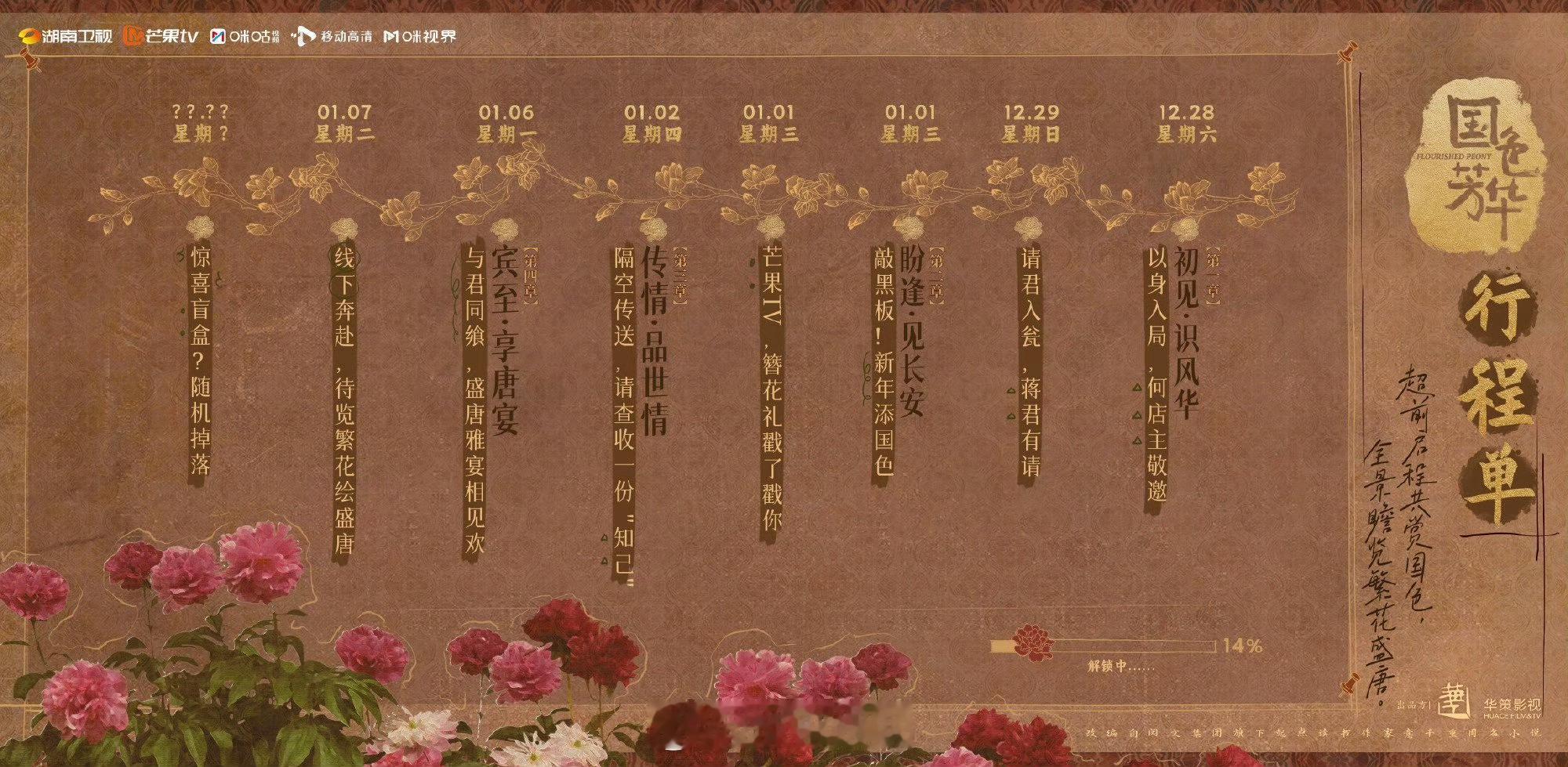 杨紫国色芳华追剧团行程  呀呀呀，我们的国色芳华是真的要来了，期待～何惟芳！ 