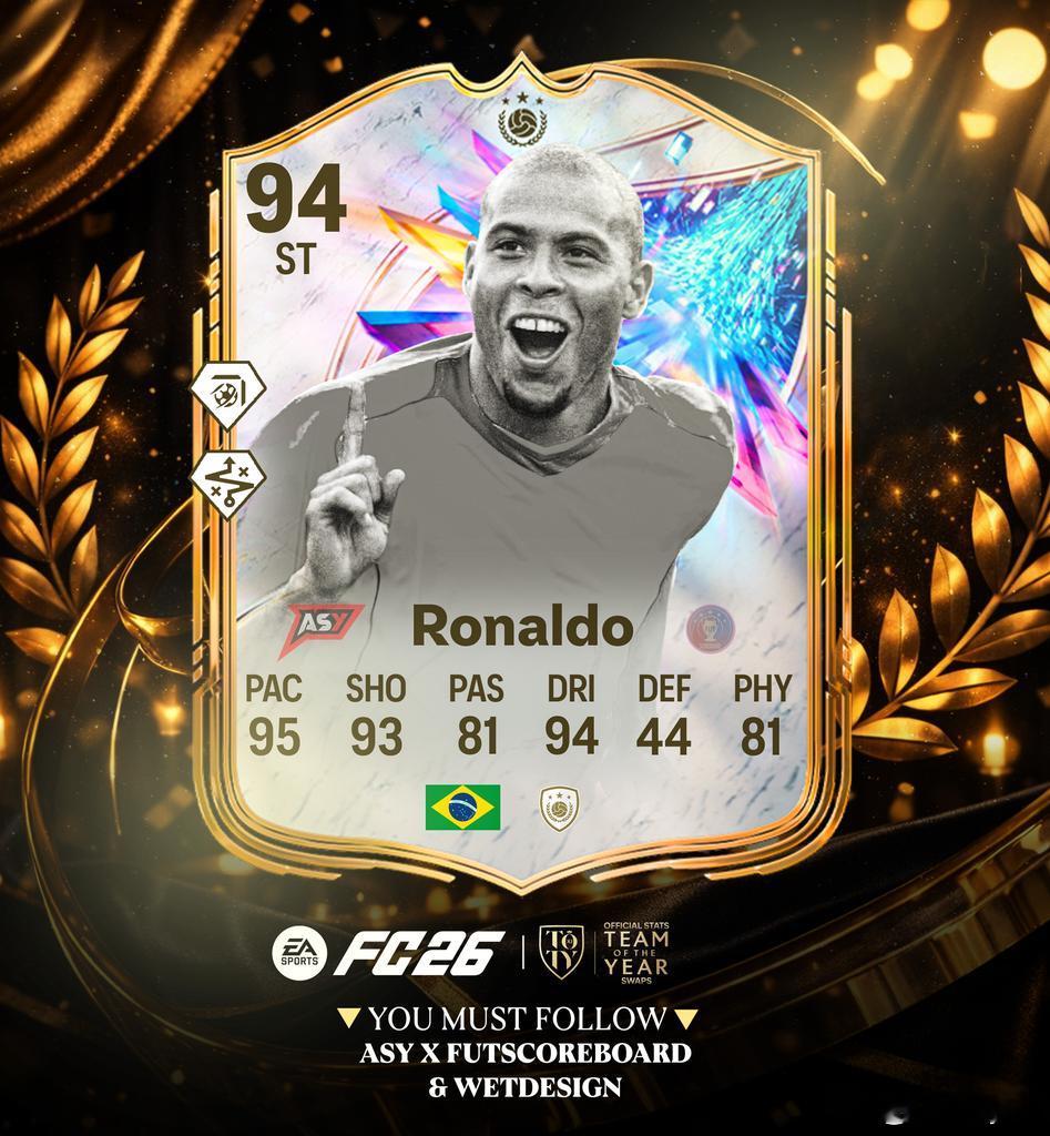 ICON Swap传奇交换大罗！今晚开冲！FC26