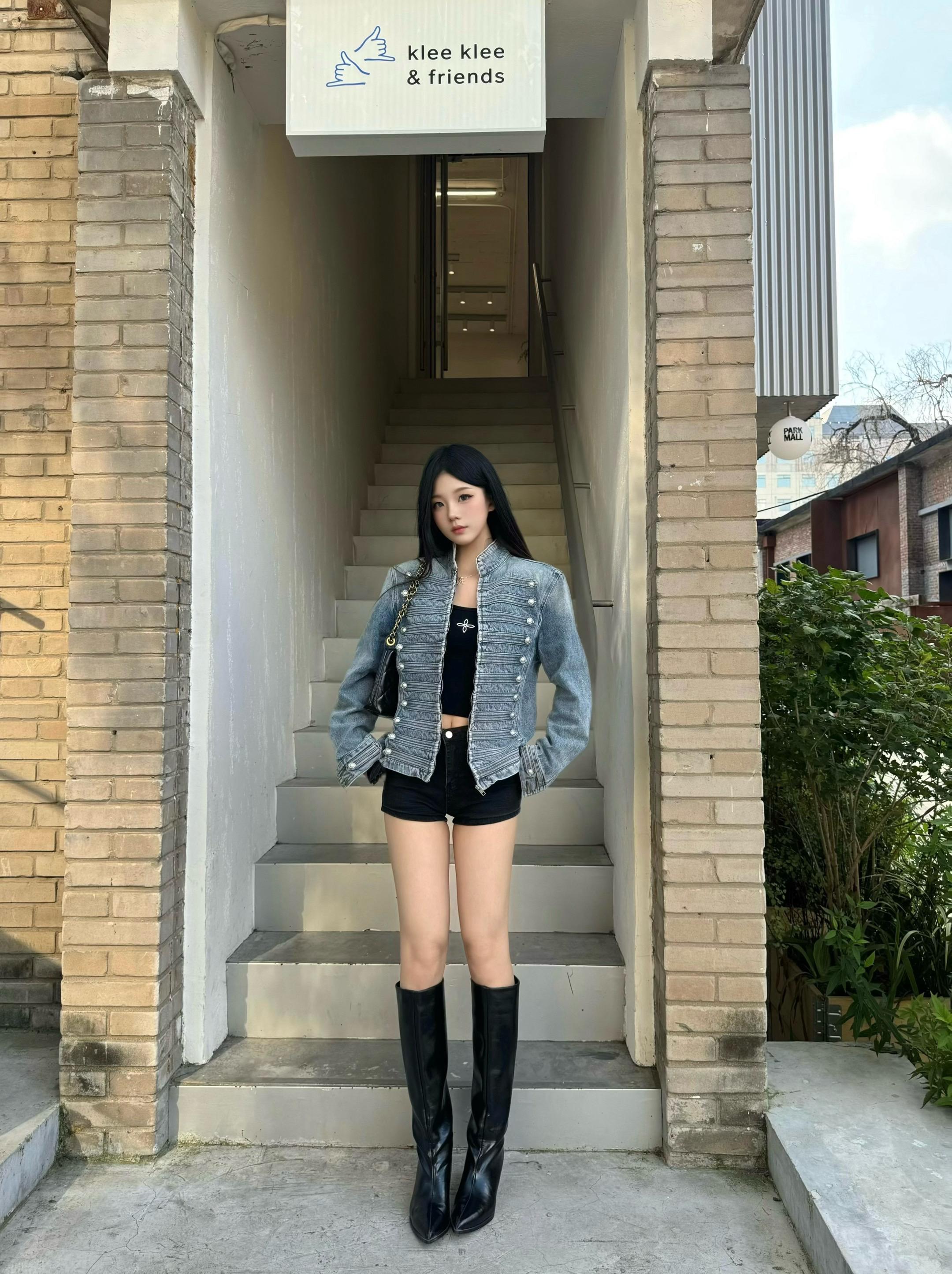 穿这么帅 胆子真是肥嘟嘟的