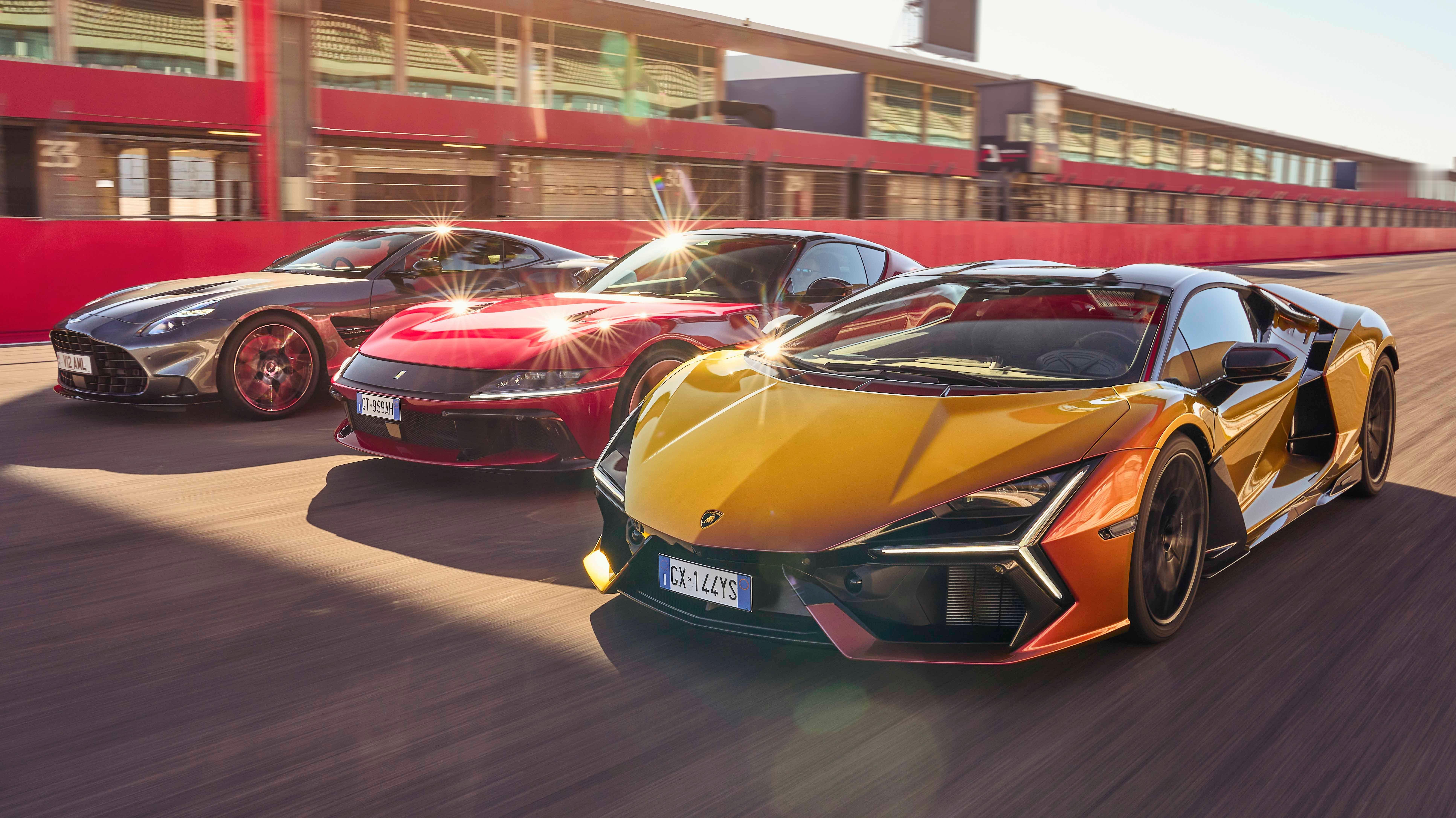 Ferrari 12Cilindri & Aston Martin Vanqui