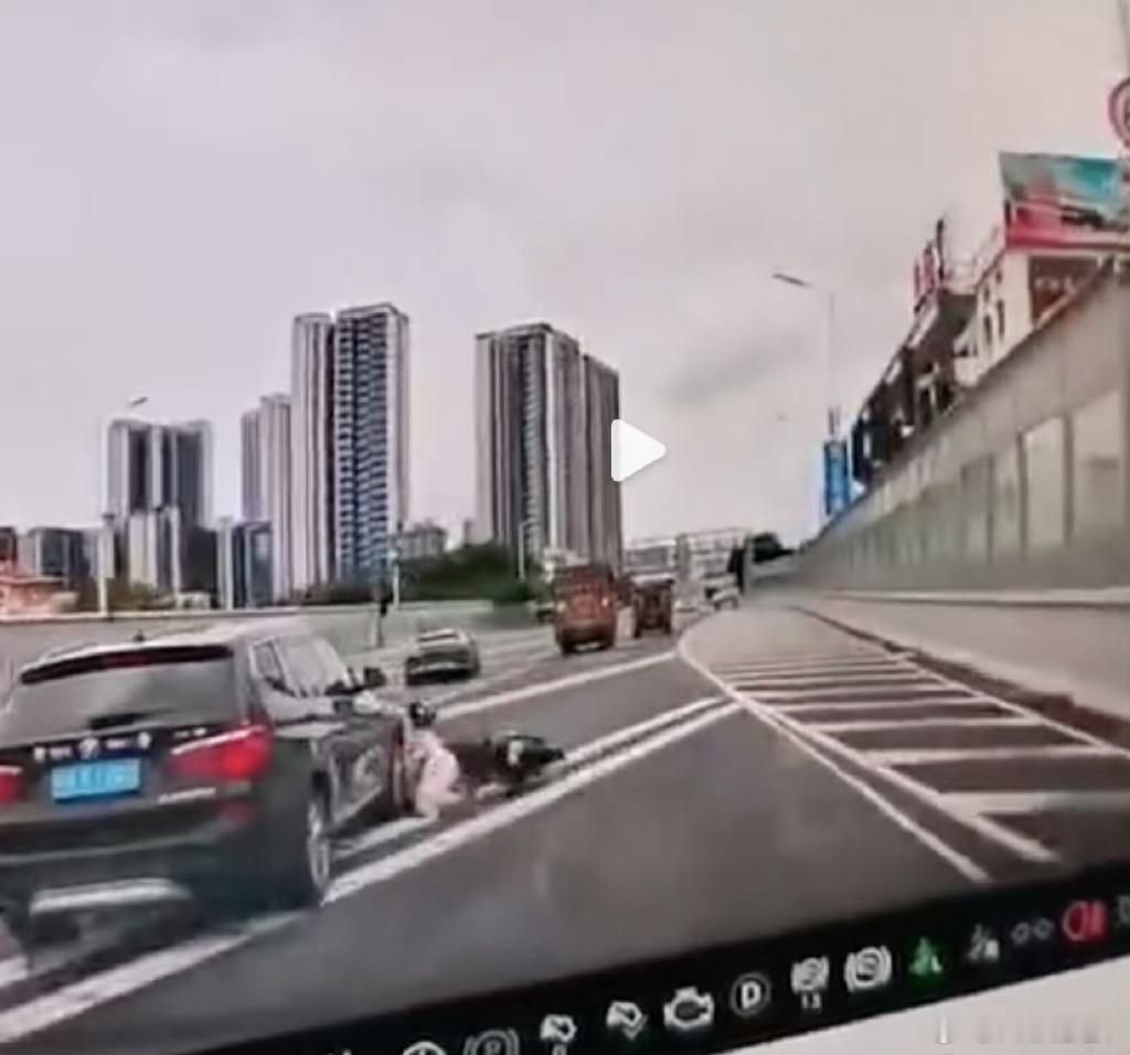 一家三口上高架引争议 我觉得这事儿没什么可争议的，和稀泥的必然结果嘛，肯定会发生