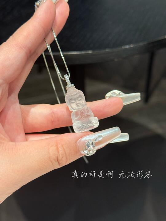 已经被问炸了的白水晶佛公!!美的震撼