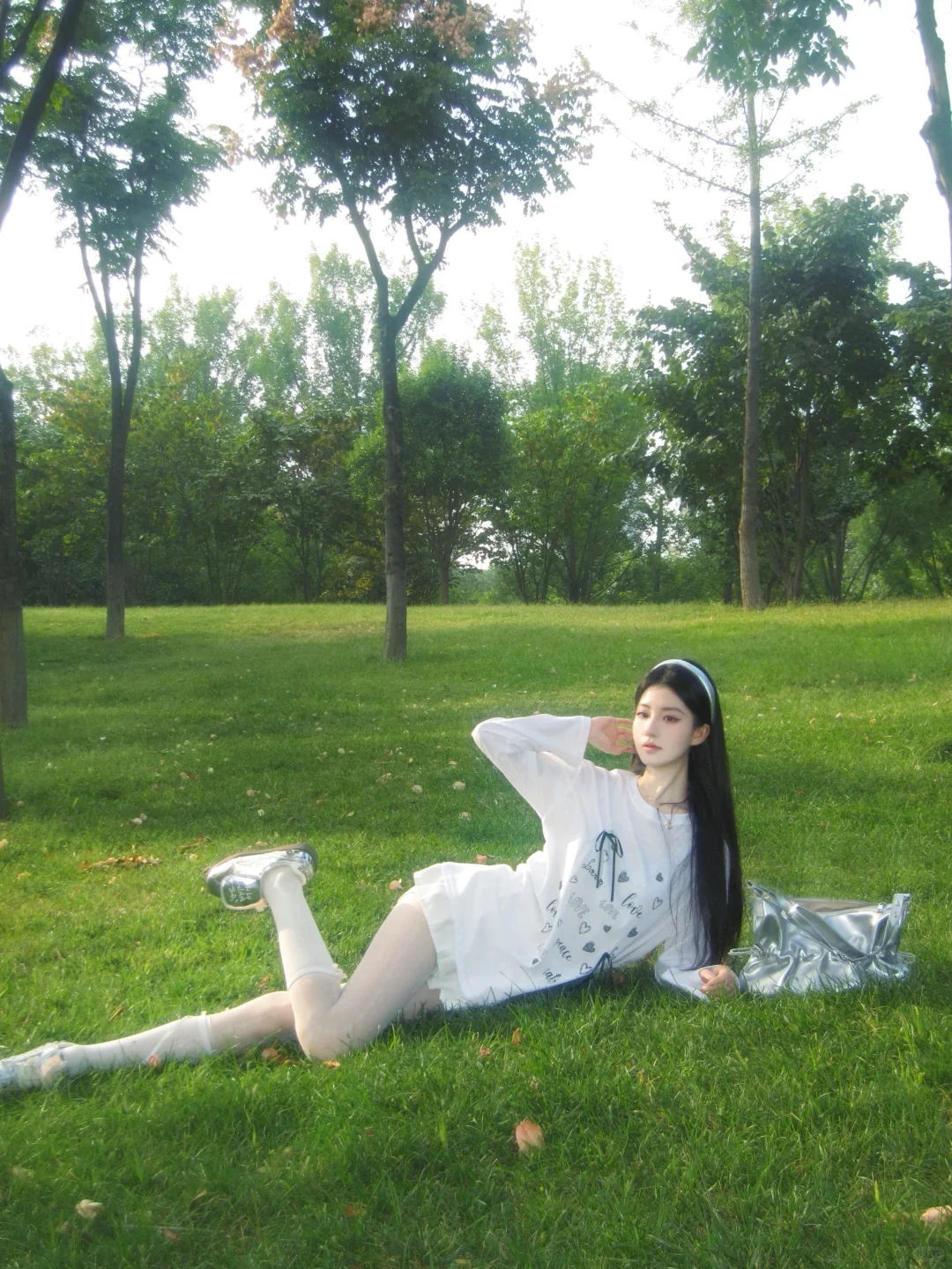 草坪拍照🌳西安的姐妹都去拍！！